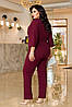 Р-ри 50-60 Ошатний жіночий костюм з брюками, фото 9