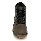 Черевики чоловічі на шерсті з шнурівкою коричневі Міда 140454(8ш) розмір 40, фото 3