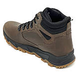 Черевики чоловічі на шерсті з шнурівкою коричневі Міда 140454(8ш) розмір 40, фото 5