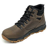 Черевики чоловічі на шерсті з шнурівкою коричневі Міда 140454(8ш) розмір 40, фото 8