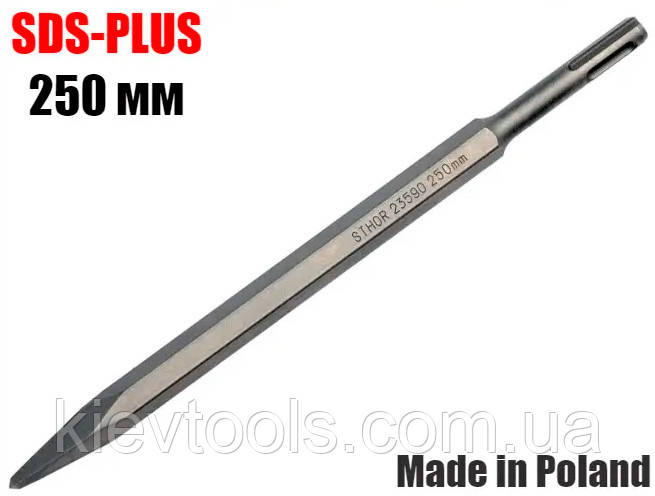 Зубило піка SDS+ по бетону 250 мм STHOR 23590
