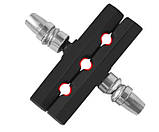 Гальмівні колодки обідні різьбові Expert MTB V-brake, дві пари в упаковці, фото 4