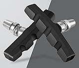 Гальмівні колодки обідні різьбові Expert MTB V-brake, дві пари в упаковці, фото 8