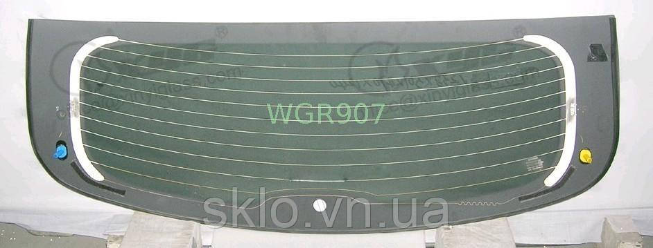 Заднє скло Nissan Qashqai I 2007-2014 з Е/О, 1 отв., молдингом, затоноване - Ніссан Кашкай