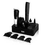 Акумуляторна машинка 18 в 1 з набором насадок та аксесуарами RAF R.4202 На підставці, фото 3