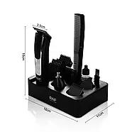 Акумуляторна машинка 18 в 1 з набором насадок та аксесуарами RAF R.4202 На підставці, фото 6