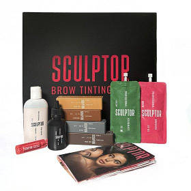 Набір для фарбування брів Sculptor Brow Tinting set