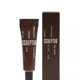 Гель-фарба для брів Sculptor Dark Brown,15 мл