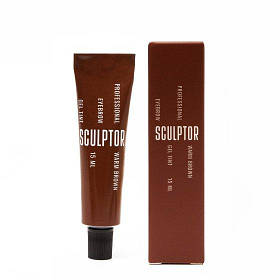 Гель-фарба для брів Sculptor Warm Brown,15 мл