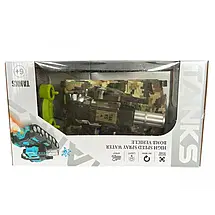 Танк на радіокеруванні для дітей 360° з пультом ДУ, світлом та звуком, фото 3