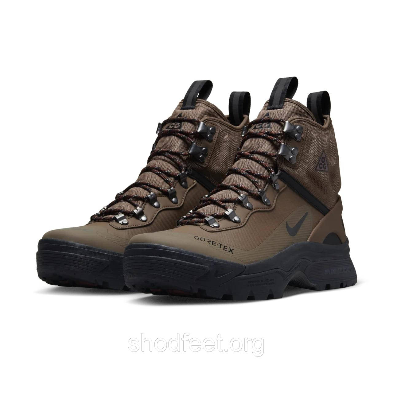 Черевики Nike ACG Zoom Gaiadome Gore-Tex Brown, фото 1
