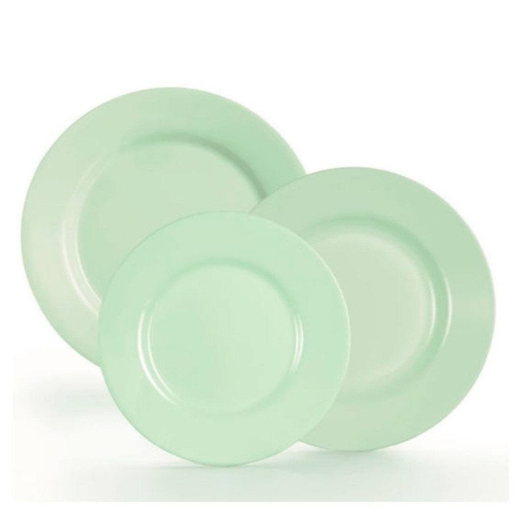 Сервіз столовий Luminarc PLUMI PARADISE GREEN 18 предметів (ТЕХ ТАРА)