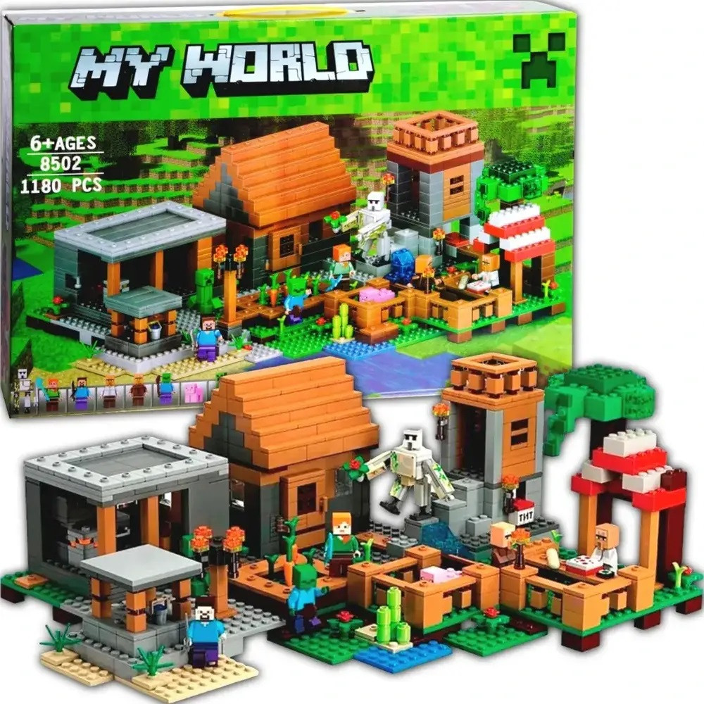 Конструктор MyWorld Велике село (1180 дет.) 8502, фото 1