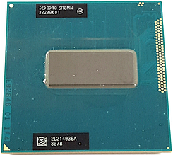 Процесор для ноутбука Intel Core i7-3610QM 2.30-3.30GHz 4 ядра 8 потоків Б/В