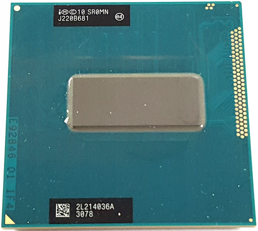 Процесор для ноутбука Intel Core i7-3610QM 2.30-3.30GHz 4 ядра 8 потоків Б/В, фото 1