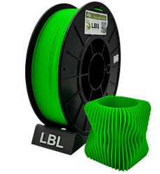 PLA (ПЛА) пластик Салатовий NEON для 3D принтера 0.800 кг / 260 м / 1.75 мм