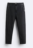 Zara Джинси  чоловічі Slouchy Fit чорні  46 розмір IT 52, фото 4