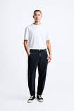 Zara Джинси  чоловічі Slouchy Fit чорні  46 розмір IT 52, фото 7