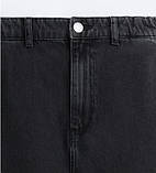 Zara Джинси  чоловічі Slouchy Fit чорні  46 розмір IT 52, фото 8