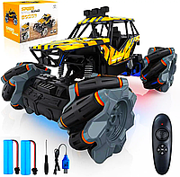 Машинка перевертень, трансформер, всюдихід, трюкова на радіокеруванні Джип Stunt Car 3855