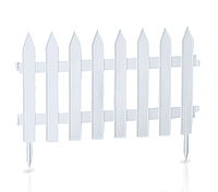 Декоративный садовый забор из полипропилена для ограждения дорожек и газона, Prosperplast GARDEN CLASSIC 3,2м