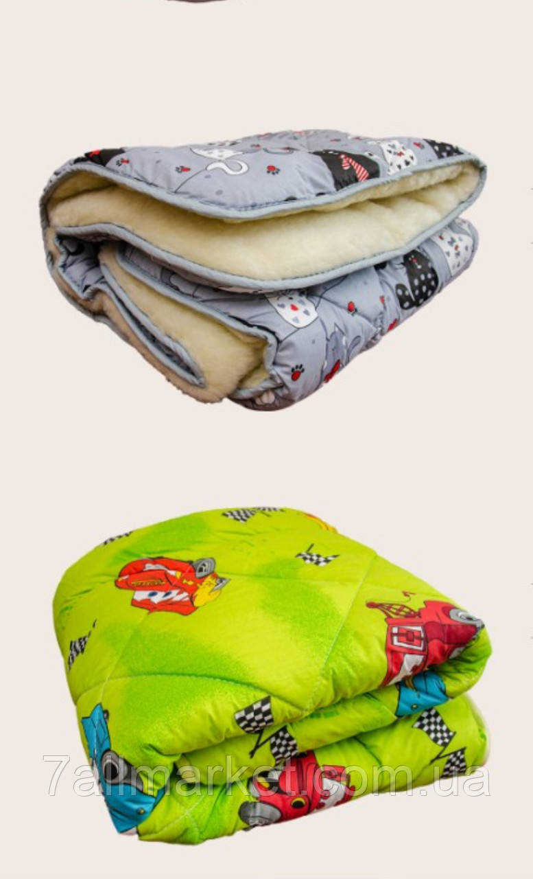 Ковдра дитяча на хутрі р 110*150 см (5 шт./пач.) "POSTELKA" недорого від прямого постачальника