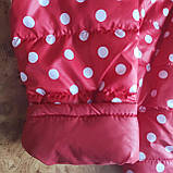 Куртка дитяча для дівчинки 116-140 розпродаж, фото 2