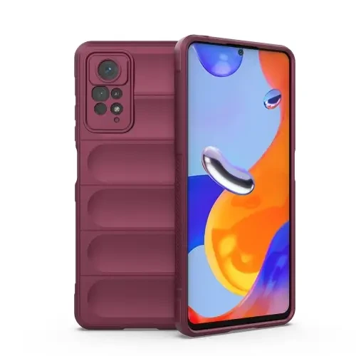 Силіконовий чохол Wavy для Xiaomi Redmi Note 11 Pro Fuchsia