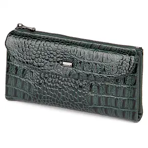 Гаманець жіночий шкіряний на магніті тиснення пітон Vermari 3886-1302, фото 1