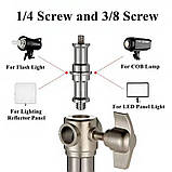 Стійка-штатив для фотообладнання Profi-light SSBK-260 навантаження до 5 кг, фото 6