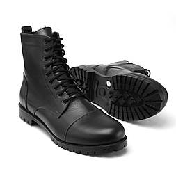 Каптое чоботи з відрізним миском черевики шкіряні зимове чоловіче взуття великий розмір Rosso Avangard Captoe BS