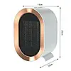Настільний міні нагрівач AIR HEATER 1200W, електричний, від мережі 220 В, 1200 Вт, до 20 м2, фото 8