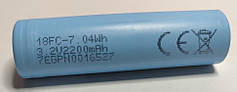 Аккумулятор JGNE 18650 2200mAh 6.6A LiFePO4 3.2V