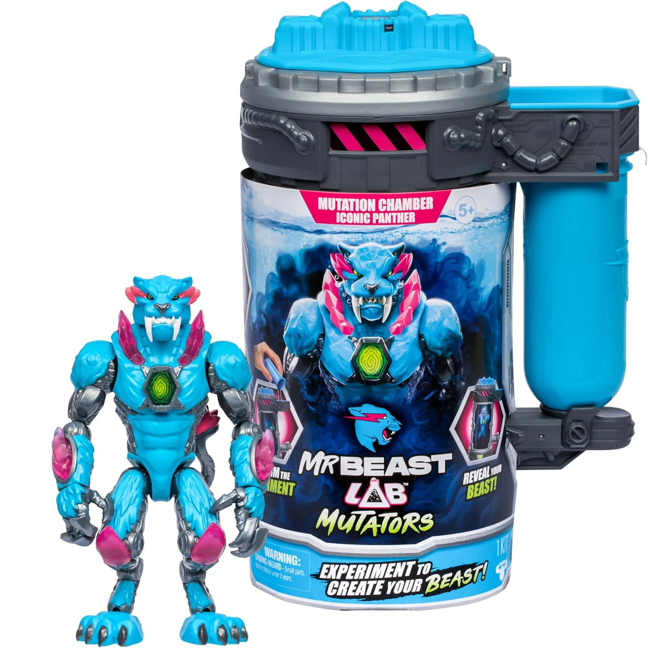 Лаборатория Мистера Биста Станция превращения Пантера MrBeast Lab Mutators 123810 Лаборатория Мистера Биста Станция превращения Пантера MrBeast Lab Mutators 123810