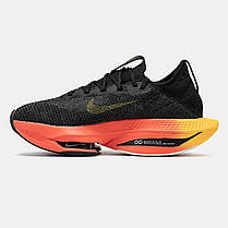 Кросівки Nike Air ZoomX Alphafly Next 2 Black Red / Найк Аїр ЗумХ Альфафлай Некст 2 Чорні з Червоним, фото 4