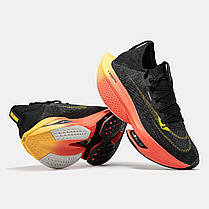 Кросівки Nike Air ZoomX Alphafly Next 2 Black Red / Найк Аїр ЗумХ Альфафлай Некст 2 Чорні з Червоним, фото 6