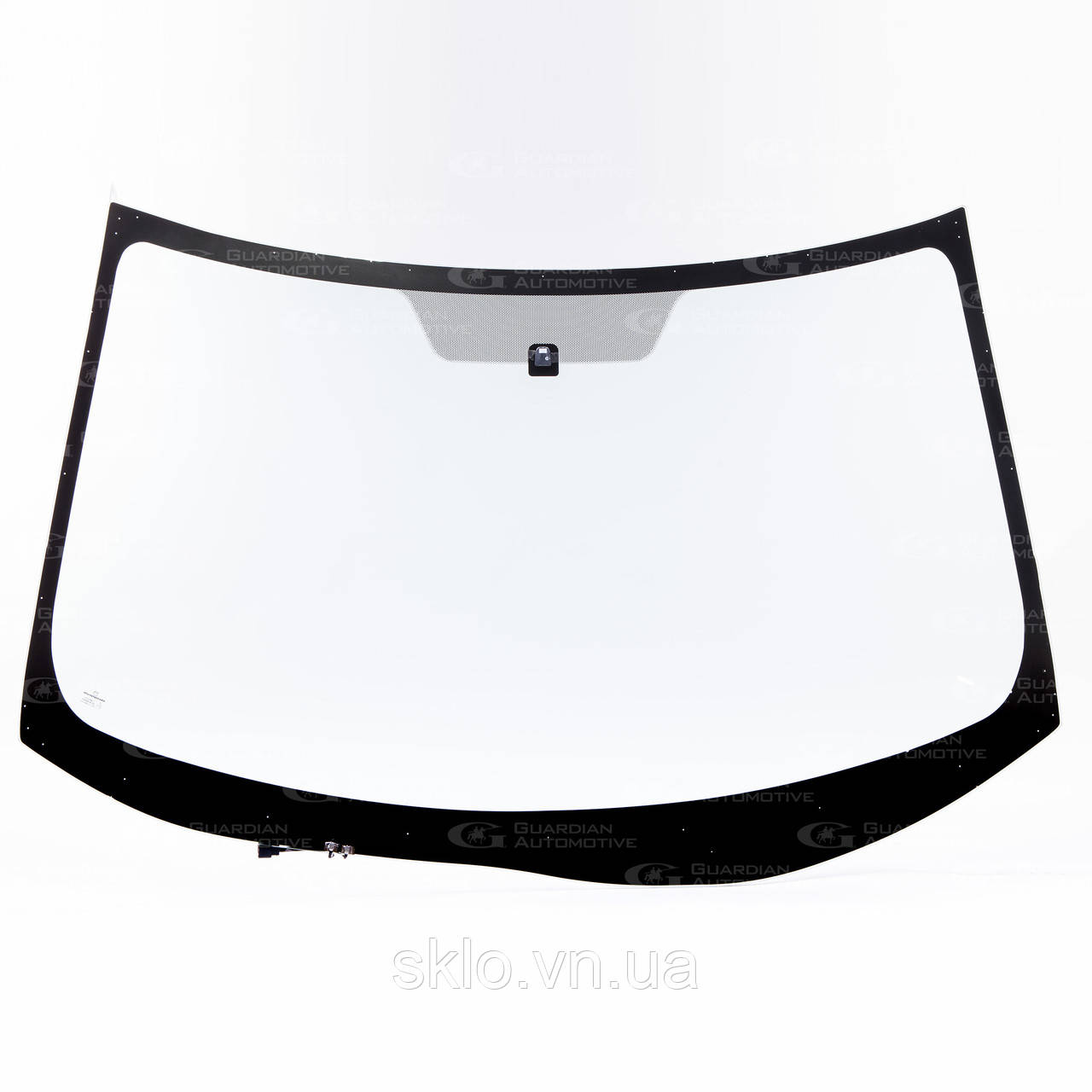 Лобове скло Citroen C-Crosser (Позашляховик) (2007-2012) - з підігрівом щіток, кріпленням - Сітроен C-Crosser