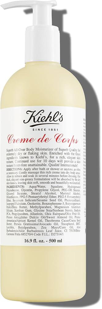 Крем для тіла з маслом какао та авокадо Kiehl's Creme de Corps, 500 мл, фото 1