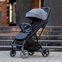 Коляска прогулянкова Ninos Ola (Нінос Ола) Dark Grey (темно-сірий колір)