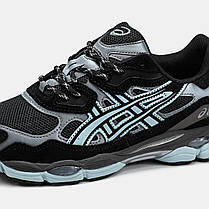 Чоловічі Кросівки Asics Gel-NYC Black Blue / Асікс Гел-НІС Чорні з Блакитним, фото 5