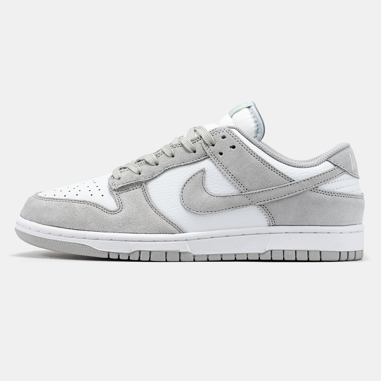 Кросівки Nike SB Dunk Low Grey White / Найк СБ Данк Низькі Сірі з Білим