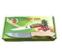 Кухонний ніж No5 з дерев'яною ручкою 22.5 см