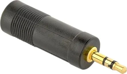 Перехідник аудіо 3.5 мм -> 6.35 мм M/F Cablexpert (A-6.35F-3.5M)