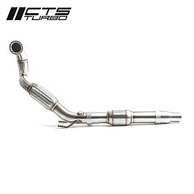 Даунпайп із спортивним каталізатором CTS TURBO MK6/MK7 JETTA SE 1.4T, MK7 GOLF 1.4TSI 3| EA211 ENGINES