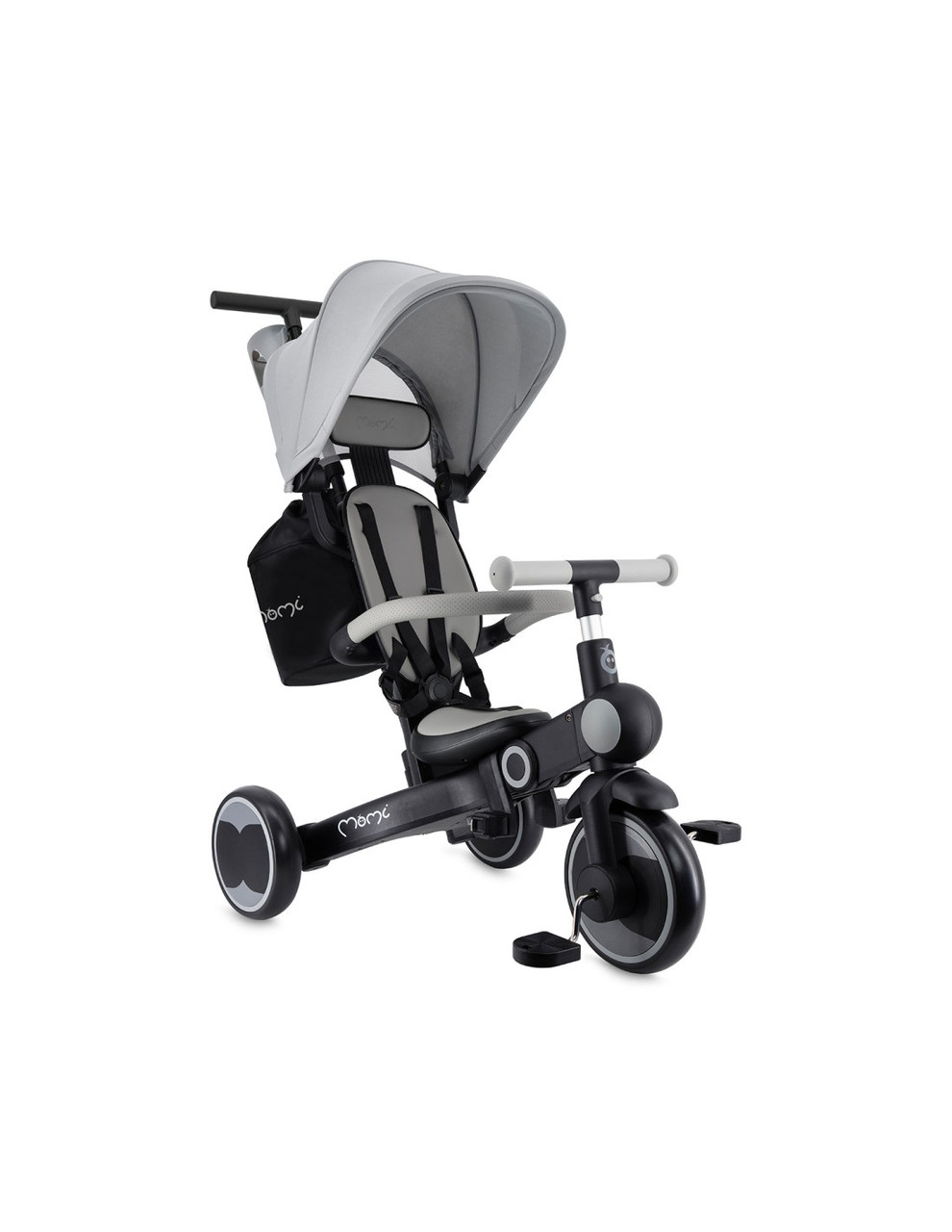 Триколісний велосипед MoMi SOLIVIA grey 4в1, фото 1