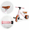 Біговел велосипед 2в1 Ecotoys ENERGY Pink, фото 8