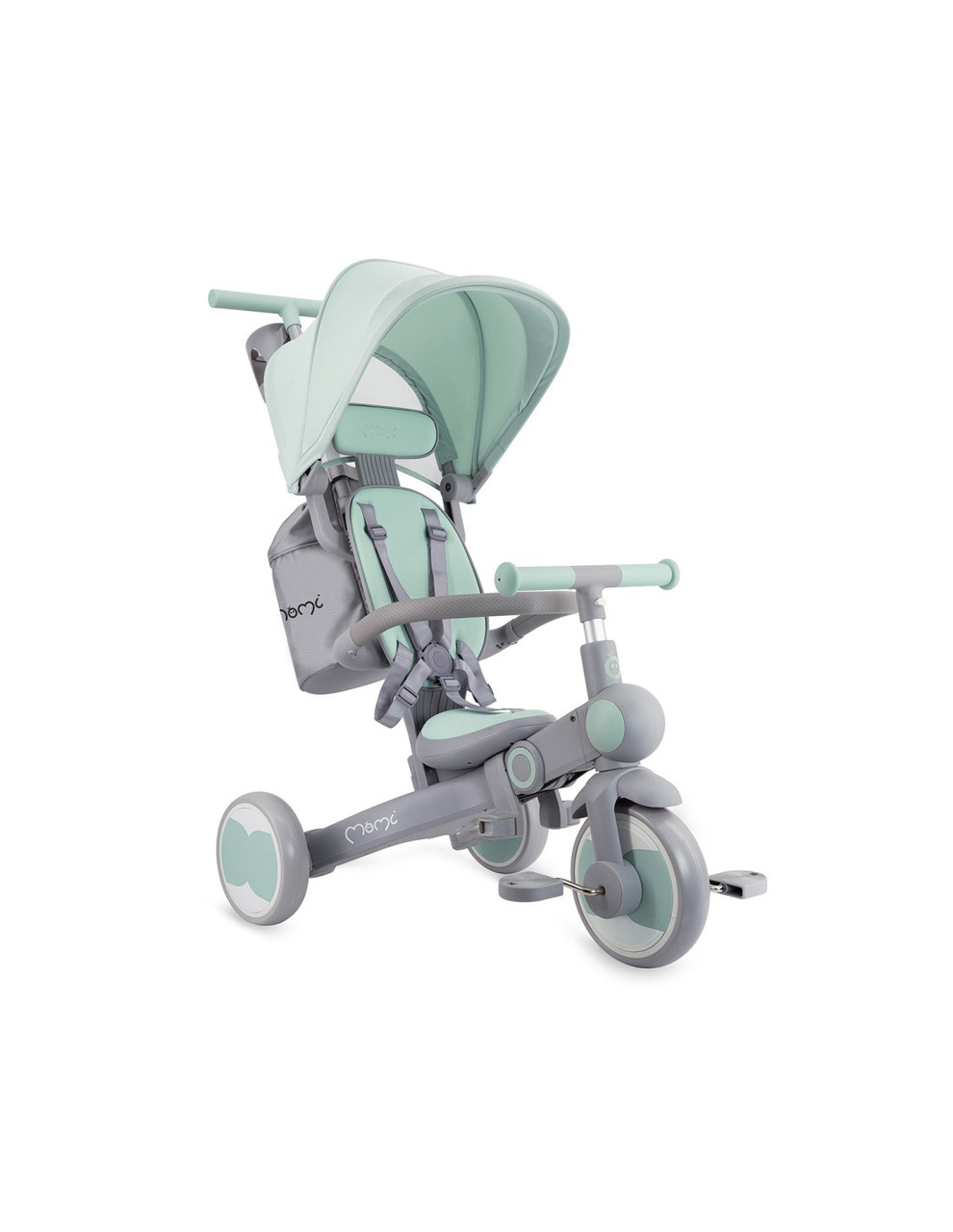 Триколісний велосипед MoMi SOLIVIA green 4в1, фото 1