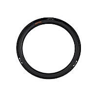 Безель ATR і шкіряний ремінець для смарт годинника Xiaomi Watch S3/S4 Black-rainbow, фото 6
