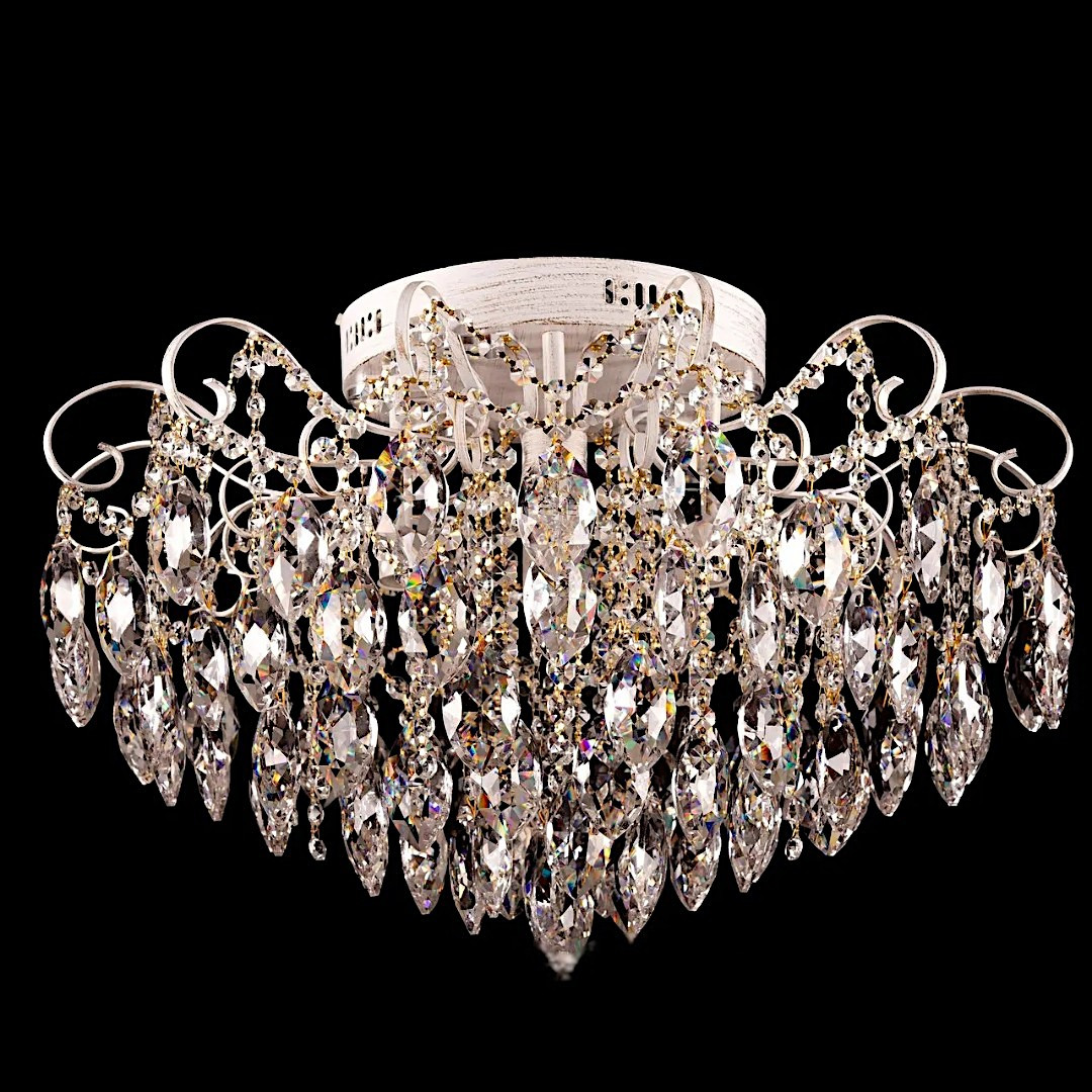 Люстра кришталева SR-E1626/6+6 WG, фото 1