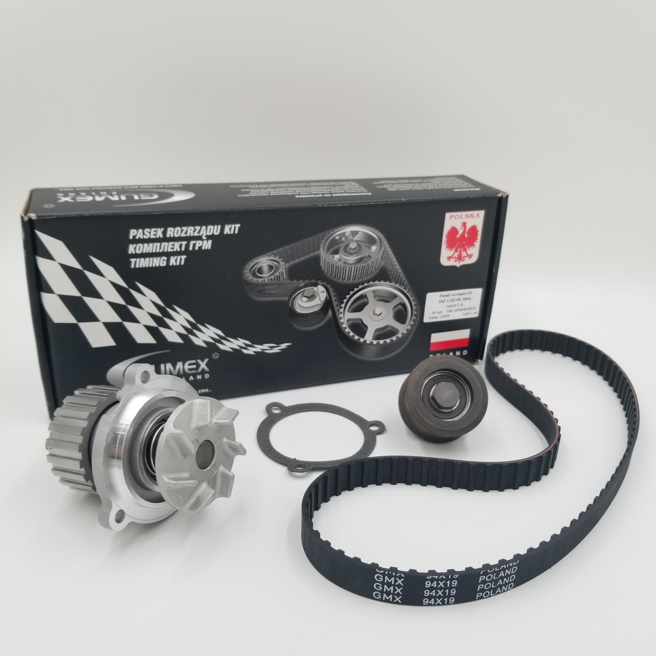 Комплект ременя ГРМ Сенс, Таврія, Славута GUMEX Польша
